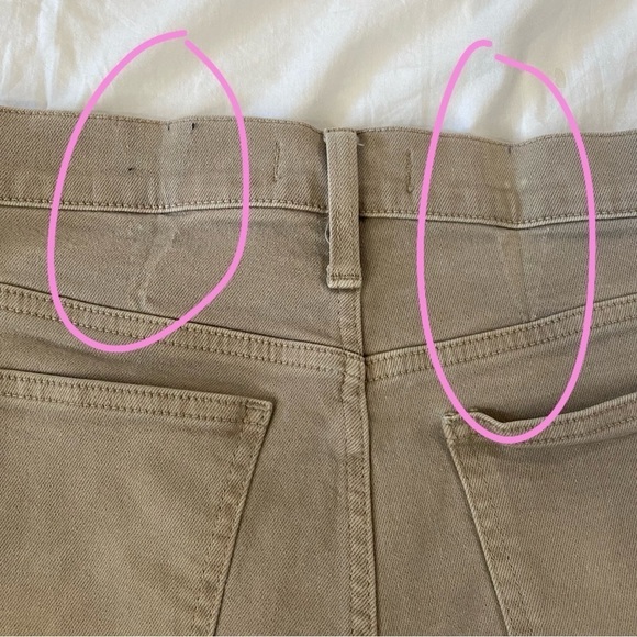 MADEWELL SHORT  SUMMER CASUAL BEACH PARTY JEAN SHORTS SIZE 25 - Picture 9 of 9